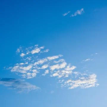 Blue sky with cloud Stock Photos