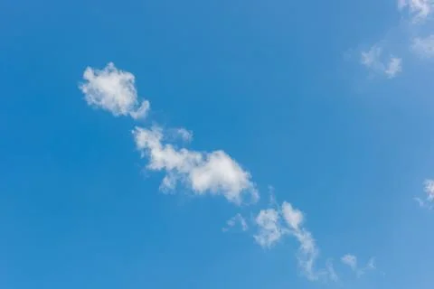 Blue sky with cloud Stock Photos