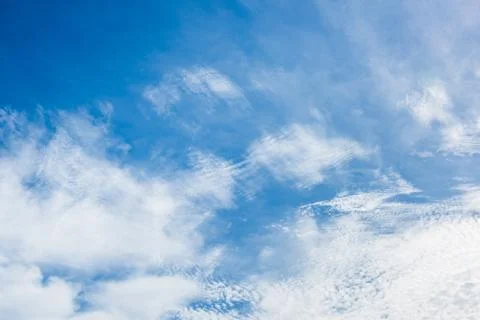 Blue sky with cloud Stock Photos