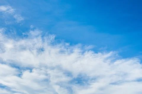 Blue sky with cloud Stock Photos