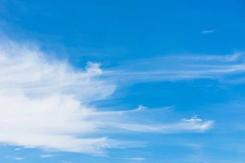 Blue sky with cloud Stock-Fotos