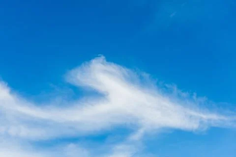 Blue sky with cloud Fotos Stock