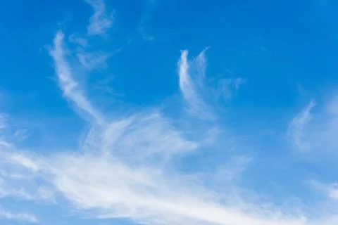 Blue sky with cloud Stock Photos