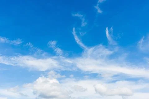 Blue sky with cloud Stock-Fotos