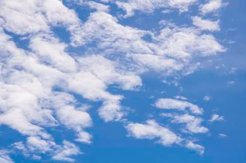 Blue sky with cloud Stock Photos