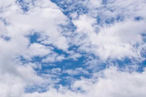 Blue sky with cloud Stock Photos