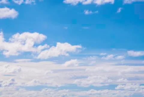 Blue sky with cloud Stock Photos
