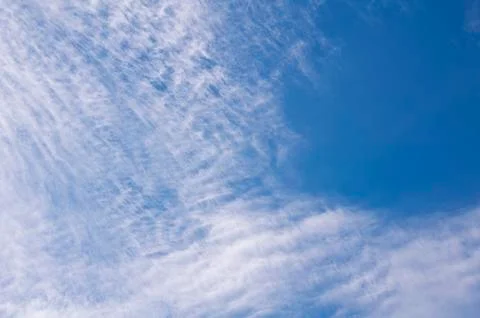 Blue sky with cloud Stock Photos