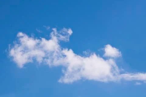 Blue sky with cloud Fotos de archivo