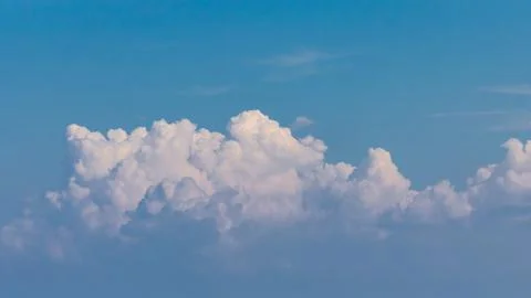 Blue sky with cloud Stock Photos