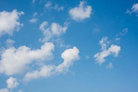 Blue sky with cloud Fotos de archivo