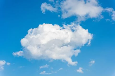 Blue sky with cloud 写真素材