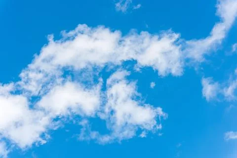 Blue sky with cloud Stock Photos