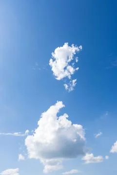 Blue sky with cloud Stock-Fotos