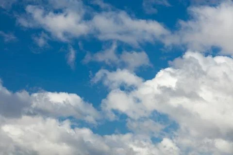 Blue sky with cloud Foto stock