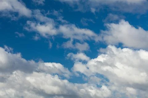 Blue sky with cloud Stock Photos