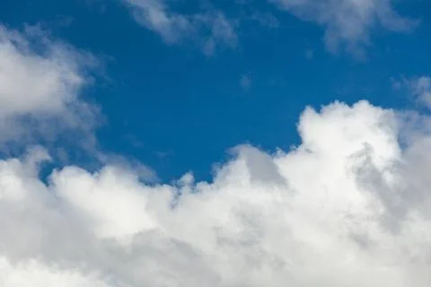 Blue sky with cloud Stock Photos