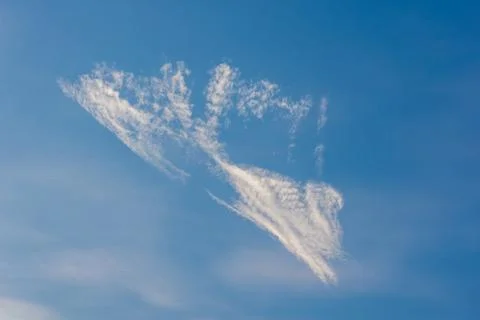 Blue sky with cloud Stock-Fotos