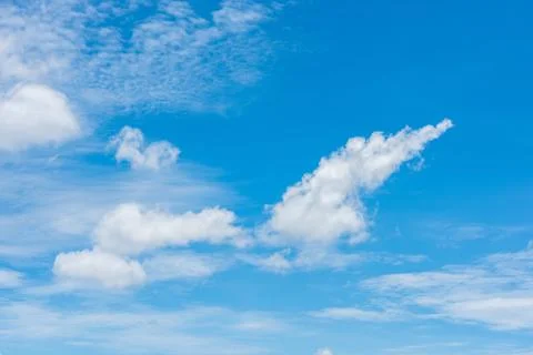 Blue sky with cloud Stock-Fotos