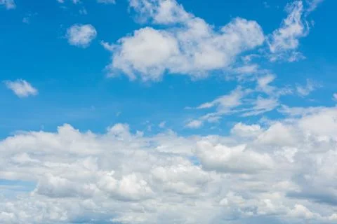 Blue sky with cloud Stock-Fotos