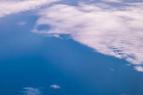 Blue sky with cloud Stock Photos