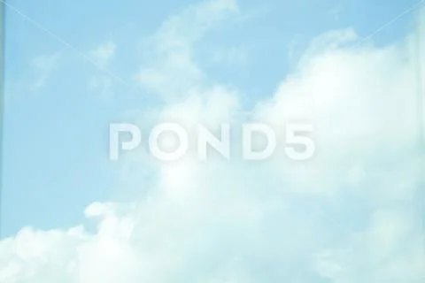 Blue sky with cloud Stock Photos