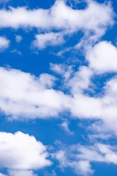 Blue sky with cloud Stock Photos