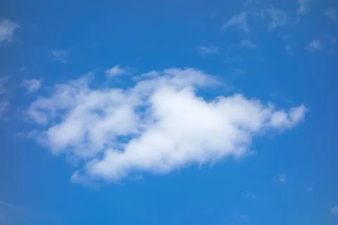 Blue sky with cloud Stock Photos