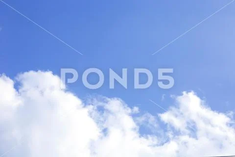 Blue Sky with Cloud Stock Photos