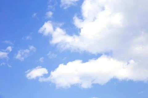 Blue Sky with Cloud Stock Photos