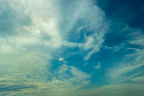 Blue sky with cloud 스톡 사진