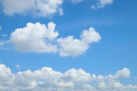 Blue sky cloud Foto stock