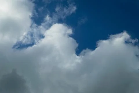 Blue sky cloud Foto stock