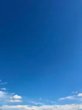 Blue sky with cloud Stock Photos