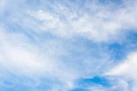 Blue sky with cloud. Stock Photos