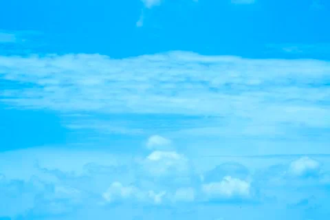 Blue sky with cloud Stock Photos