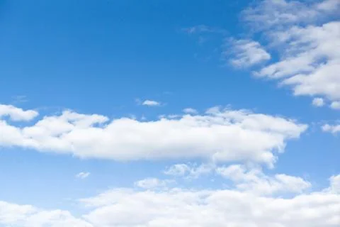 Blue sky with cloud Stock Photos
