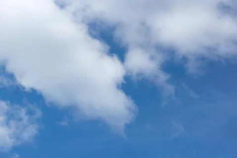 Blue sky with cloud Stock Photos