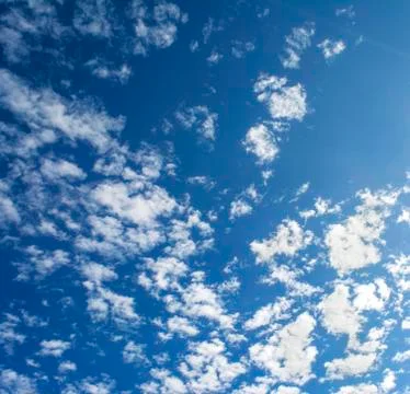 Blue sky with cloud Stock Photos