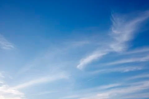 Blue sky with cloud Stock Photos