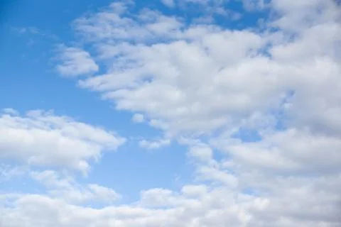 Blue sky with cloud Stock Photos