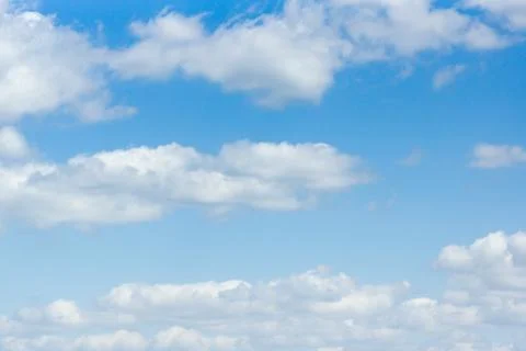 Blue sky with cloud Stock Photos