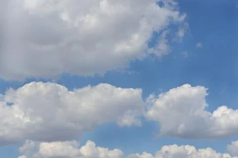 Blue sky with cloud Stock Photos