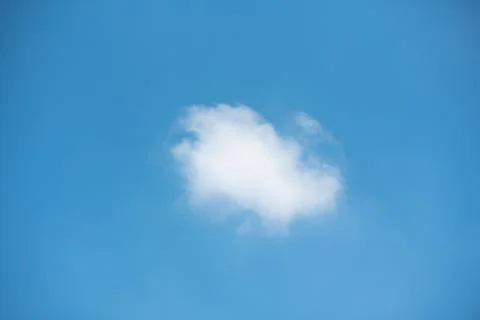 Blue sky with cloud Stock Photos