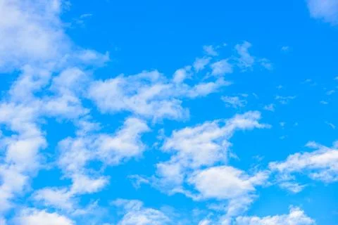 Blue sky with cloud Stock Photos