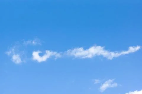 Blue sky with cloud Foto stock
