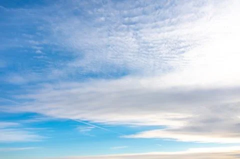 Blue sky with cloud Foto stock