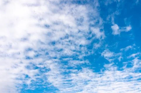 Blue sky with cloud Stock Photos