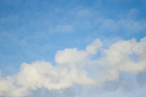 Blue sky with cloud Stock Photos