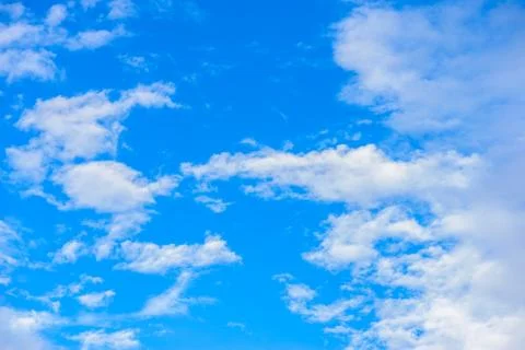 Blue sky with cloud Stock Photos